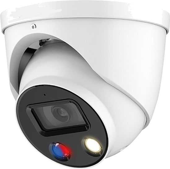 Hardwired turret camera